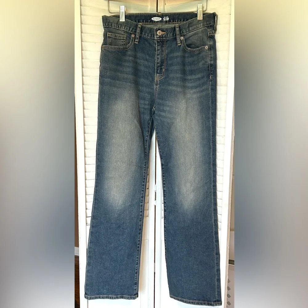 Girls Size 14 Plus Old Navy flex bootcut blue jeans vinted